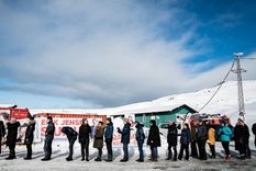 Groenlandia es un sitio con mucha belleza pero también con mucha soledad. Foto: REUTERS