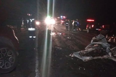 Un hombre murió en un choque frontal entre un auto y una camioneta ocurrido en la ruta 11 Foto: NA