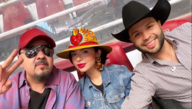 Pepe, Leonardo y Ángela Aguilar son una familia de grandes artistas.