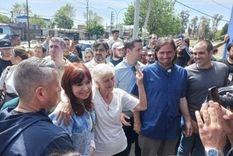 Cristina Fernández de Kirchner en La Matanza. Foto: @ibanezsoy Cristina Fernández de Kirchner en La Matanza. Foto: @ibanezsoy