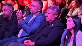 Claudio Tapia en La Rural. Claudio Tapia en La Rural.