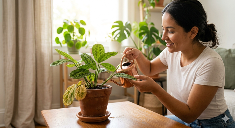 Es posible revivir una planta marchita. Fuente: IA Gemini.
