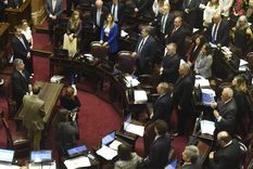 El día que se aprobó la Ley Bases tras tensiones en el recinto y en las calles.