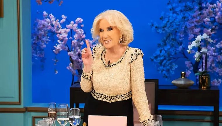 Mirtha Legrand no se la dejó pasar a Luis Brandoni Foto: Archivo