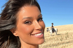 Sonia Ferrer en uno de sus viajes.