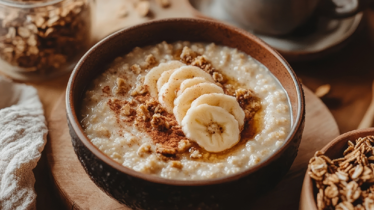Avena con banana: uno de los desayunos súper nutritivos de los jugadores del mundial