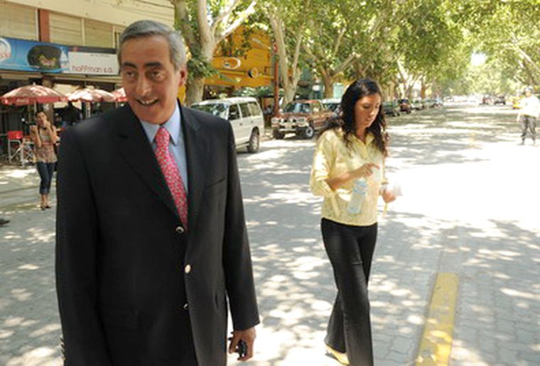 Fayad recorrió el tramo repavimentado. Foto: Marcelo Ruiz /MDZ