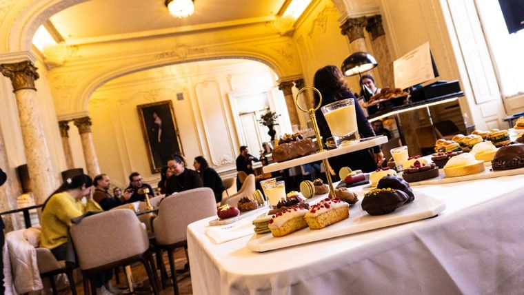 Teatro Colón Reinauguraron la Confitería Viamonte del sector de palcos Foto: Analía Melnik/MDZ