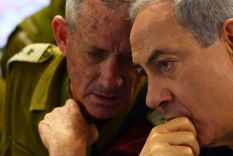 Gantz y Netanyahu. Foto: Getty Images