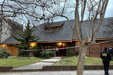 La vivienda en la que ocurrió el crimen Foto: Télam