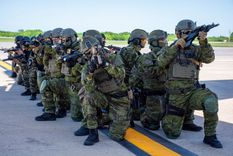 El Ministerio de Seguridad mostró imágenes del entrenamiento de las fuerzas de seguridad con la estética de un famoso videojuego.