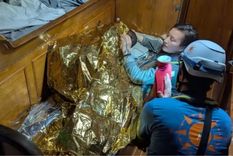 La foto de la joven sobreviviente. Foto: Archivo