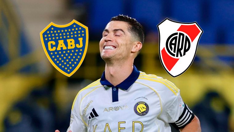 Boca y/o River habrían contactado a Critiano Ronaldo para el Mundial de Clubes.