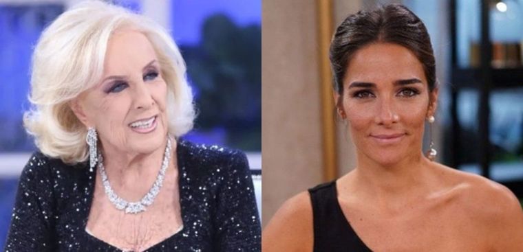 Mirtha Legrand y Juana Viale