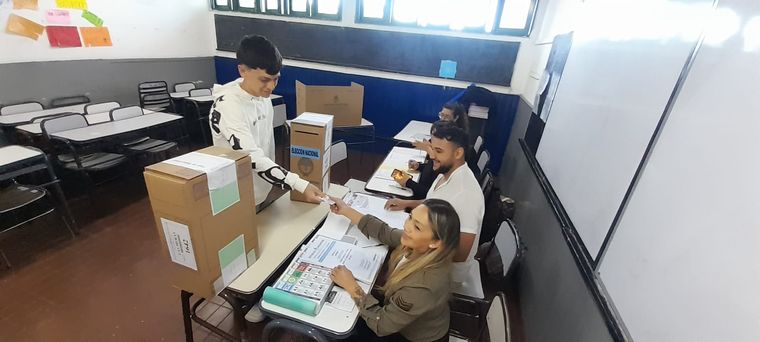 Gabriel Mendez, voto primera vez
