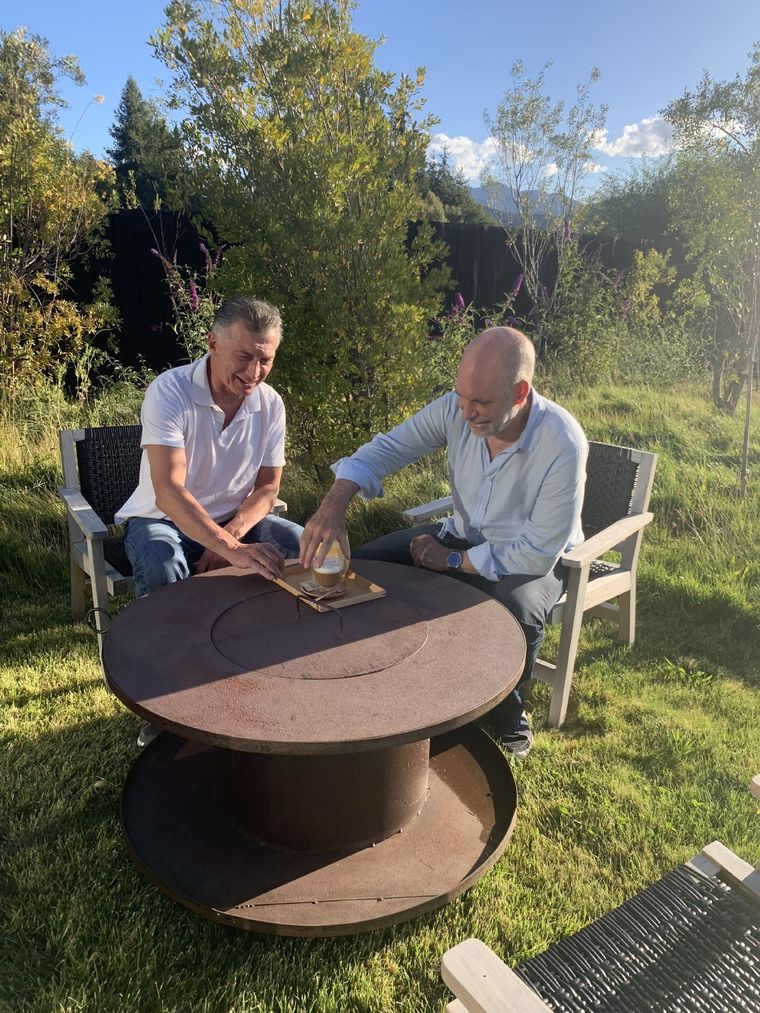 Mauricio Macri y Horacio Rodríguez Larreta. Foto: Archivo MDZ