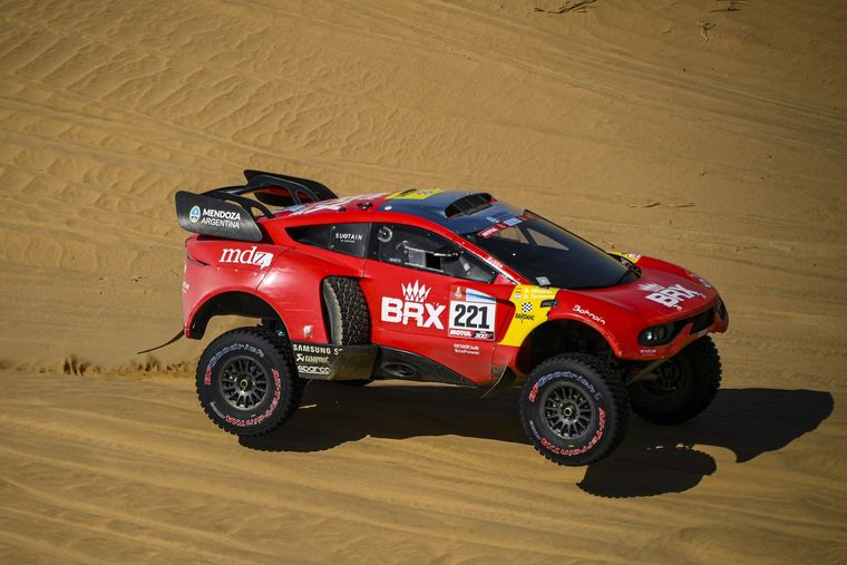 El Hunter de Terranova vuela en las dunas. Foto: BRX Media