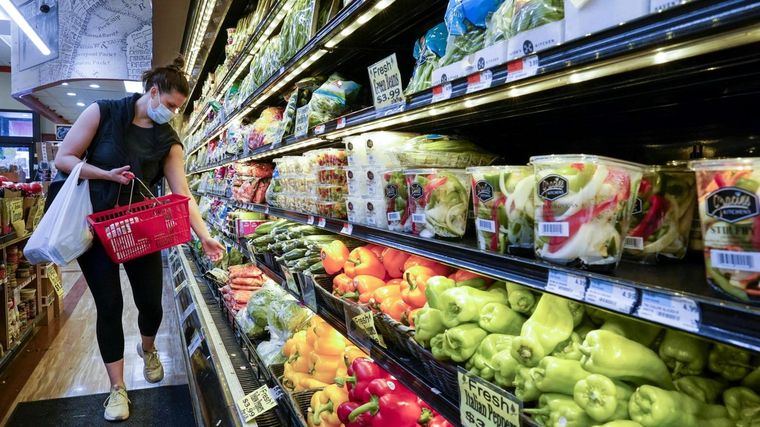 El costo de los alimentos creció en EEUU. Foto: TheTimes.