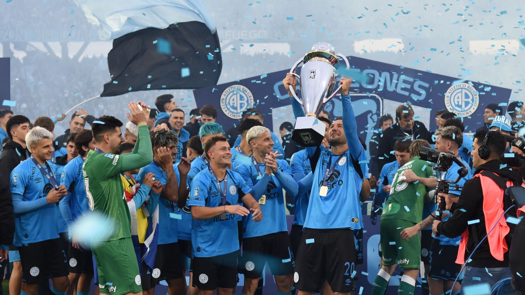 Belgrano hizo historia: le ganó a River, conquistó el primer título de liga de su historia y se metió en la tabla histórica de campeones del fútbol argentino
