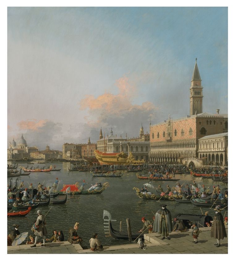 Giovanni Antonio Canal —universalmente conocido como Canaletto en el mercado del arte. Giovanni Antonio Canal —universalmente conocido como Canaletto en el mercado del arte.