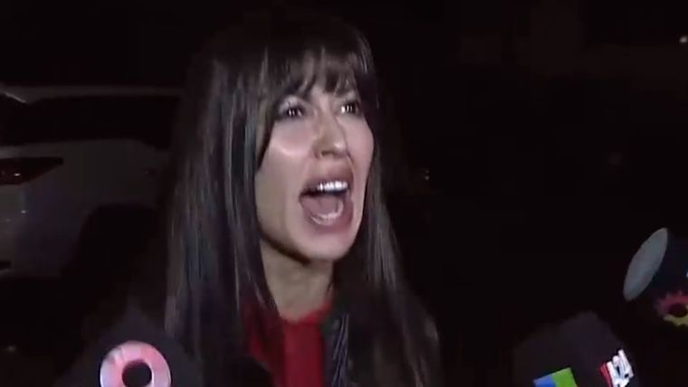 Pamela Sosa fue a la casa de Aníbal Lotocki tras la muerte de Silvina Luna Foto: Captura TV