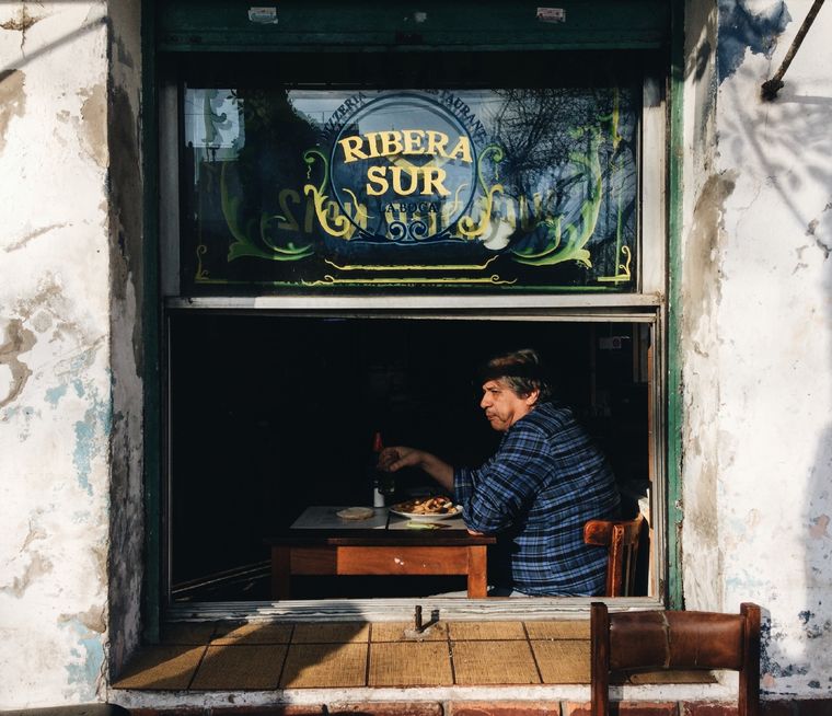 En el histórico barrio de La Boca, Buenos Aires. Foto: Delfina Suárez Deuscan