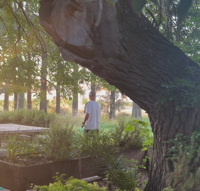 Christian Petersen con un claro decenso de peso tras la internación. Christian Petersen con un claro decenso de peso tras la internación. 