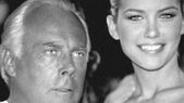 Giorgio Armani eligió a Valeria Mazza para que modelara sus diseños, pese a que no le gustaba trabajar con supermodelos.  Giorgio Armani eligió a Valeria Mazza para que modelara sus diseños, pese a que no le gustaba trabajar con supermodelos.