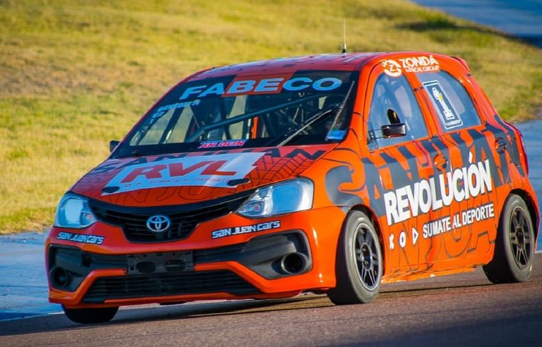 Fabrizio Benedetti, campeón de la Clase 2. Foto: Gentileza: LM Fotos