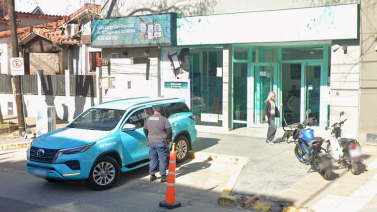 Una sucursar de Sur Finanzas de Lomas de Zamora. Foto ilustrativa.