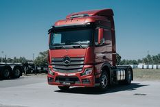 mercedes benz presento en argentina los nuevos actros: los precios