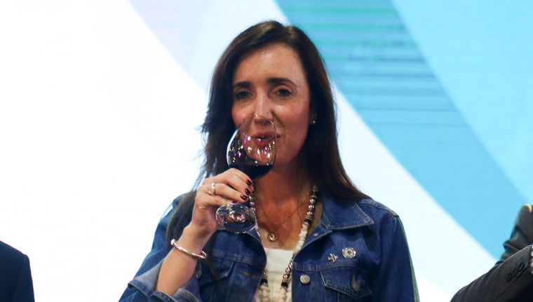 La última vez que Victoria Villarruel estuvo en Mendoza fue para la Fiesta de la Vendimia, Foto: Santiago Tagua/MDZ