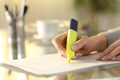 MDZol | LIMPIEZA PARA ESTUDIAR, LAS PERSONAS ACOSTUMBRAN A RESALTAR LO MÁS IMPORTANTE Foto: SHUTTERSTOCK