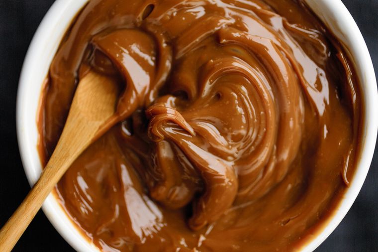 Un mar de dulce de leche ¡ese si que es un buen sueño!