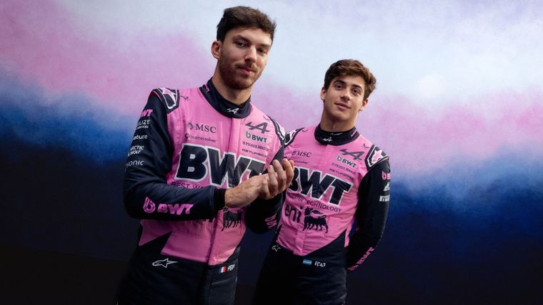 Franco Colapinto y Pierre Gasly, las caras de Alpine para la Fórmula 1 2026. Franco Colapinto y Pierre Gasly, las caras de Alpine para la Fórmula 1 2026.