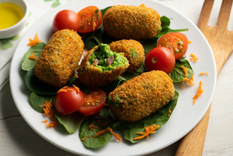 Receta rápida de croquetas de espinacas para una cena ligera Foto: Shutterstock