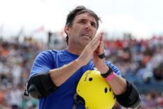 Andy Macdonald, el más veterano del skateboarding. Foto: @Olympics