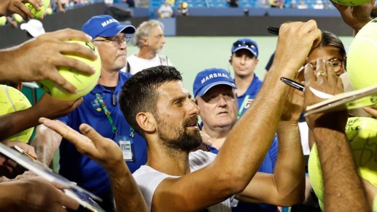 Djokovic revolucionó Cincinnati. Foto: US Open