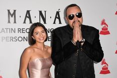 Pepe Aguilar junto a su hija Ángela Aguilar
