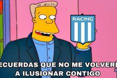 Los hinchas de Racing ilusionados. Foto: Twitter Los hinchas de Racing ilusionados. Foto: Twitter