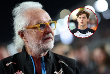 Flavio Briatore salió con los tapones de punta por Franco Colapinto. (Foto: @AlpineF1Team y @FrancoColapinto) Flavio Briatore salió con los tapones de punta por Franco Colapinto. (Foto: @AlpineF1Team y @FrancoColapinto)