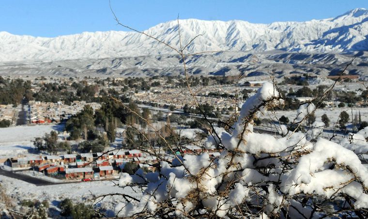 Se espera una jornada fría, con probabilidad de nevada en varias zonas de la provincia Foto: Telam