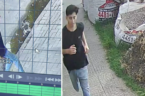 El detenido por el abuso sexual a una empleada de una panadería. Foto: Cámaras de seguridad