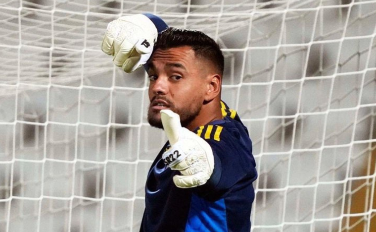 Chiquito Romero y una nueva tanda de penales Foto: Boca Juniors