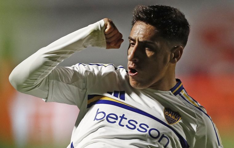 Miguel Merentiel le dio una gran noticia al mundo Boca. Foto: Boca Juniors