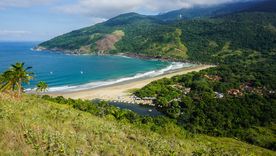 La playa de Brasil que sorprende por su belleza. La playa de Brasil que sorprende por su belleza.