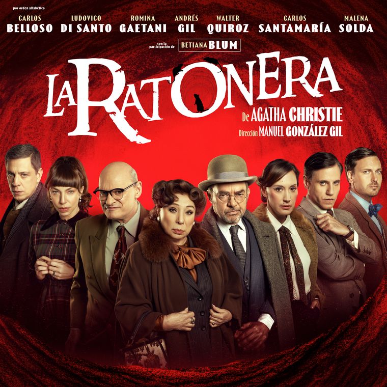 La Ratonera desembarcará en el Teatro Liceo en septiembre. La Ratonera desembarcará en el Teatro Liceo en septiembre.