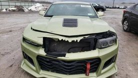 Alguien chocó el Ford Mustang más raro de la historia