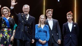 La familia real de Bélgica conserva un perfil bajo pero muy estilizado Foto: Instagram @belgianroyalpalace