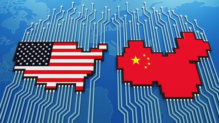 Estados Unidos y China están enfrascados en una guerra de recursos y tecnología. Foto: GETTY IMAGES